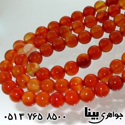 تسبیح عقیق قرمز 101 دانه درجه یک