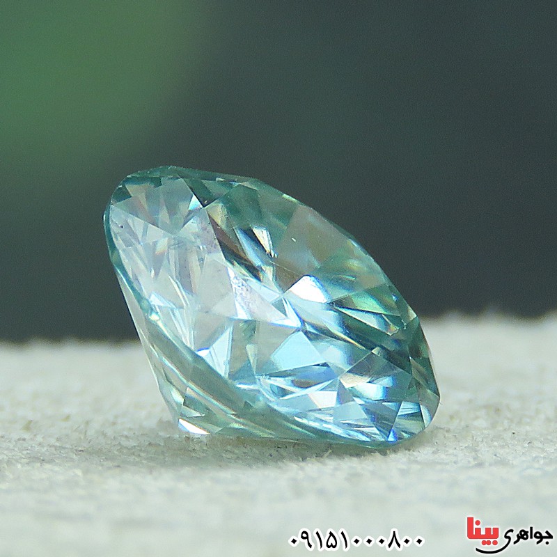 نگین انگشتر الماس روسی ( موزانایت ) خاص _کد:27234