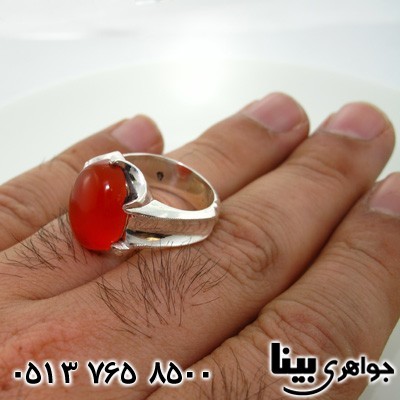 انگشتر عقیق یمنی سفارشی بینا
