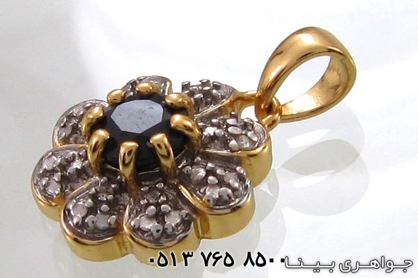 سرویس یاقوت کبود گل شکوفه