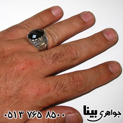 انگشتر نقره مردانه طرح ذوالفقار