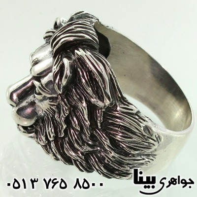 انگشتر نقره مردانه شیرنشان
