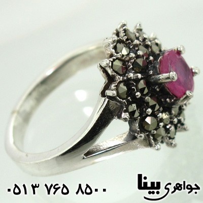 انگشتر یاقوت سرخ درجه یک زنانه