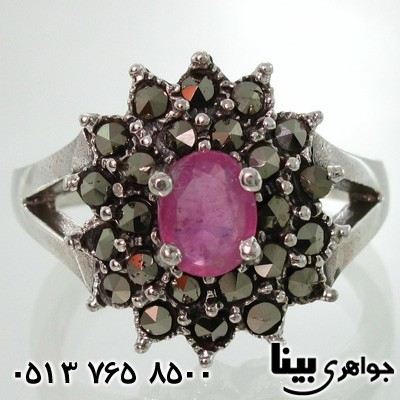 انگشتر یاقوت سرخ درجه یک زنانه