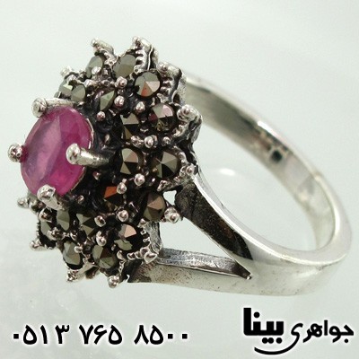 انگشتر یاقوت سرخ درجه یک زنانه