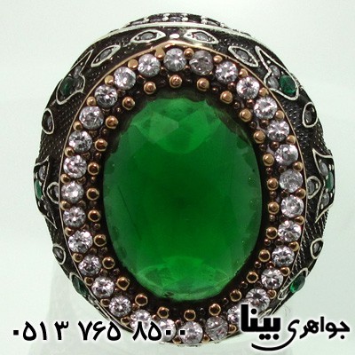 انگشتر نقره زنانه درشت 01
