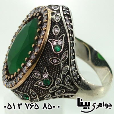 انگشتر نقره زنانه درشت 01