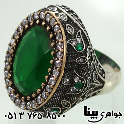 انگشتر نقره زنانه درشت 01