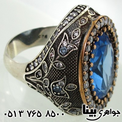 انگشتر نقره زنانه درشت 02