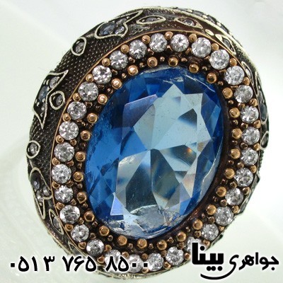 انگشتر نقره زنانه درشت 02