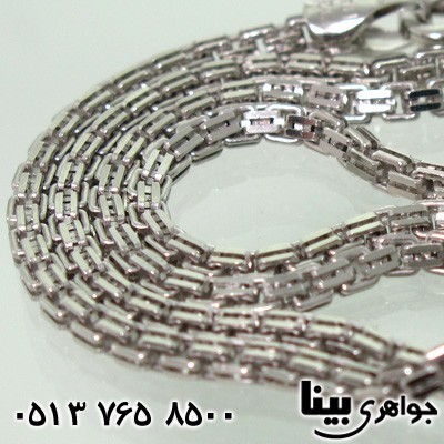 زنجیر نقره زنانه ایتالیایی مجلسی