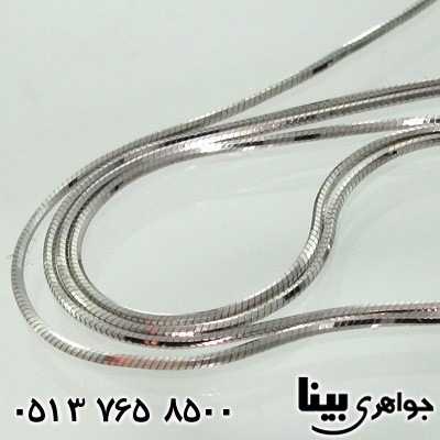 زنجیر نقره زنانه طرح لطیفه