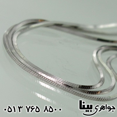 زنجیر نقره زنانه طرح لطیفه 01