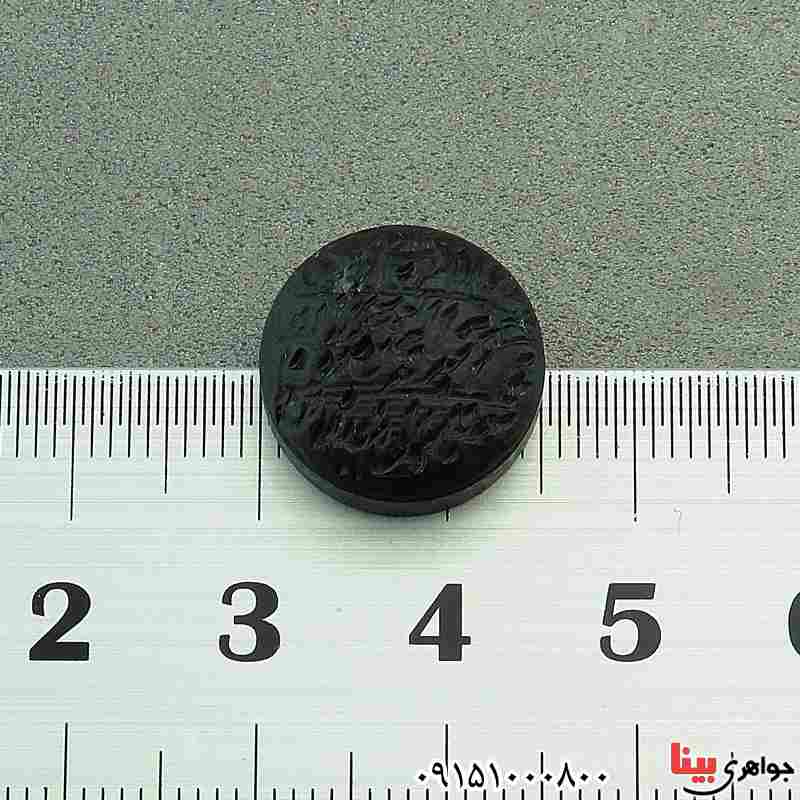 نگین انگشتر عباس آبادی خطی خاص _کد:27631