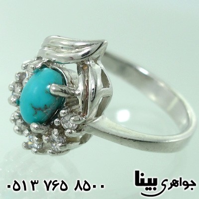 انگشتر فیروزه نیشابوری زنانه زلیخا