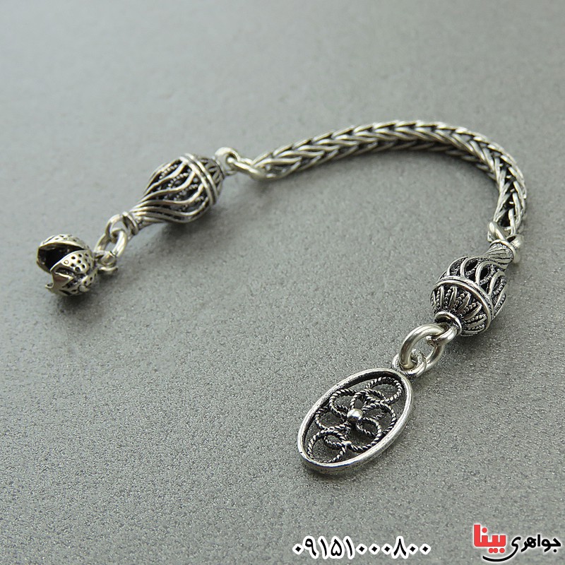 کرکوش نقره آویز شیک و عالی خاص _کد:28098