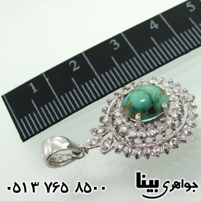 گردنبند فیروزه نیشابوری شجری زنانه