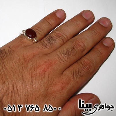 انگشتر عقیق یمنی مردانه صفوی 01