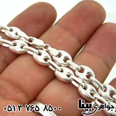 زنجیر نقره مردانه درشت و سنگین