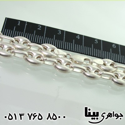 زنجیر نقره مردانه درشت و سنگین