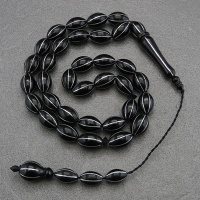 تسبیح کشکول (کوک) مرصع کاری شده 33 دانه ای خاص و زیبا _کد:28788