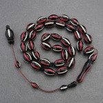 تسبیح کشکول (کوک) مرصع کاری 33 دانه ای خاص و زیبا _کد:28791