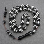 تسبیح کشکول (کوک) و استخوان 33 دانه ای خاص و زیبا _کد:28792