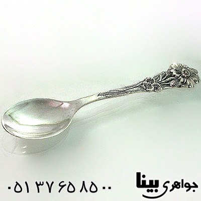 متفرقه نقره قاشق طرح قلم خاله ریزه
