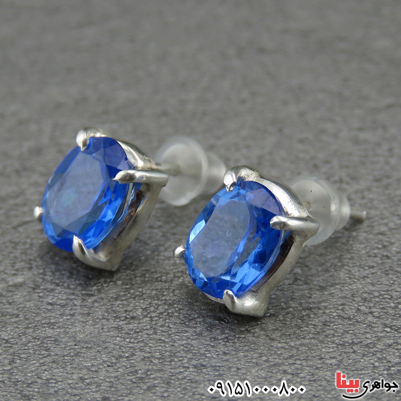 گوشواره توپاز خوشرنگ زیبا و خاص شیک _کد:29096