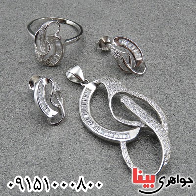 سرویس نقره زنانه شیک و زیبا خاص _کد:29113