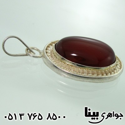 گردنبند عقیق قرمز خوشرنگ