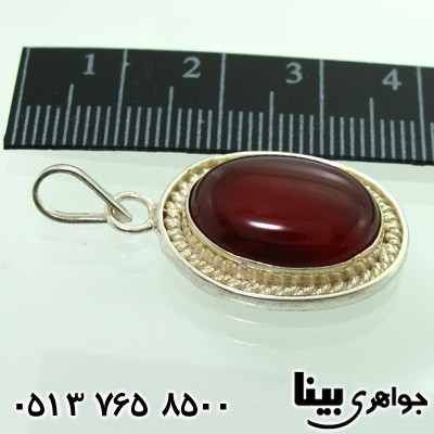 گردنبند عقیق قرمز خوشرنگ
