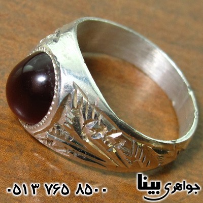 انگشتر عقیق قرمز بچگانه