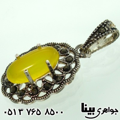 گردنبند عقیق شرف الشمس زنانه مارکازیتی