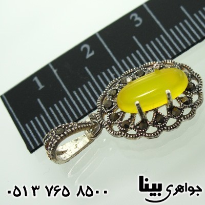 گردنبند عقیق شرف الشمس زنانه مارکازیتی