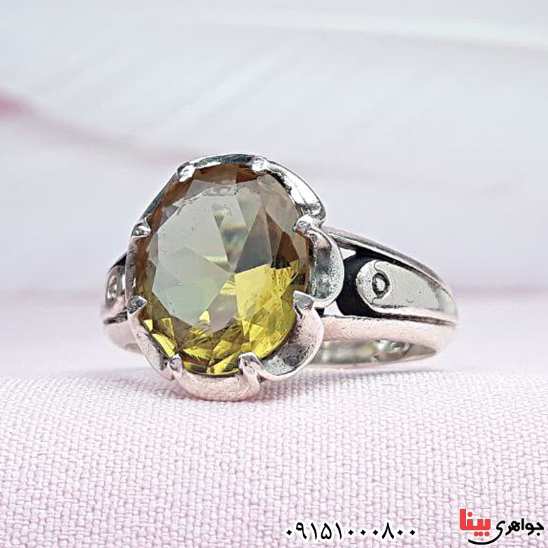 انگشتر الکساندریت خوشرنگ مردانه بسیار زیبا _کد:29666