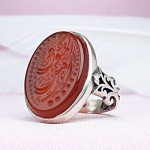 خطی با حکاکی امن المتوکلون _کد:29685