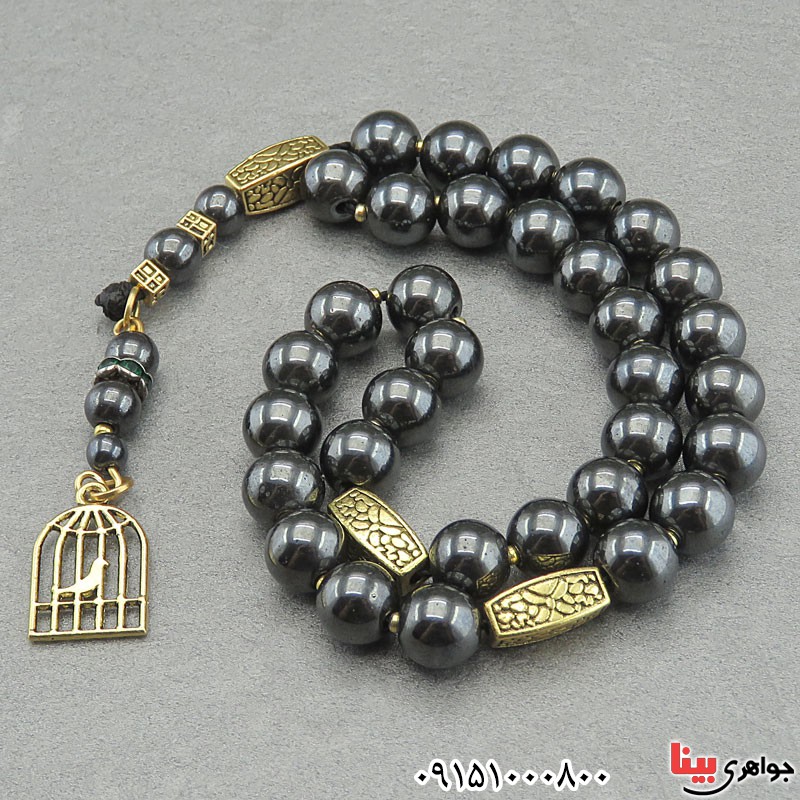 تسبیح حدید خوشرنگ و خاص _کد:29716
