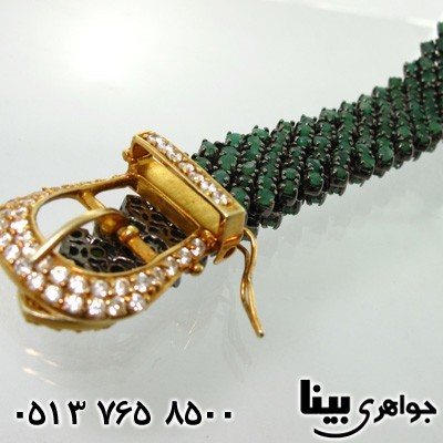 دستبند زمرد زنانه تک و بی نظیر