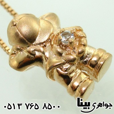 گردنبند آکوآمارین فانتزی