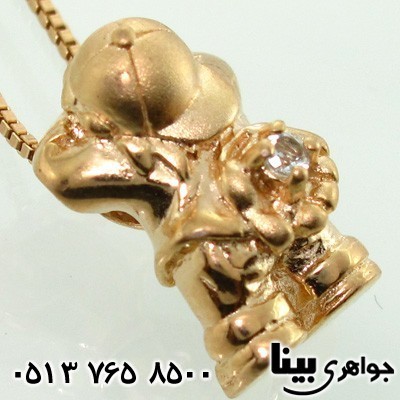 گردنبند آکوآمارین فانتزی