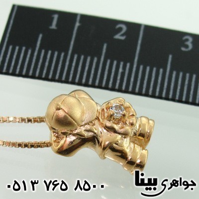 گردنبند آکوآمارین فانتزی