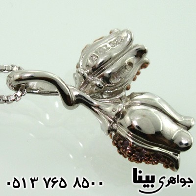 گردنبند آمتیست گل لاله