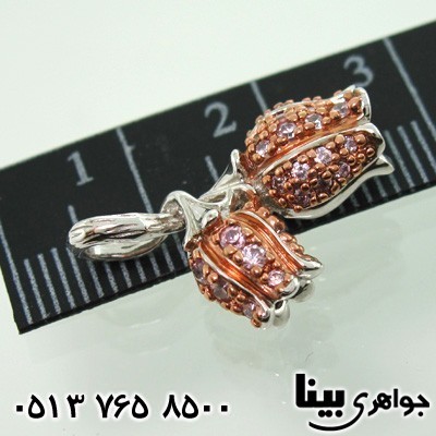 گردنبند آمتیست گل لاله