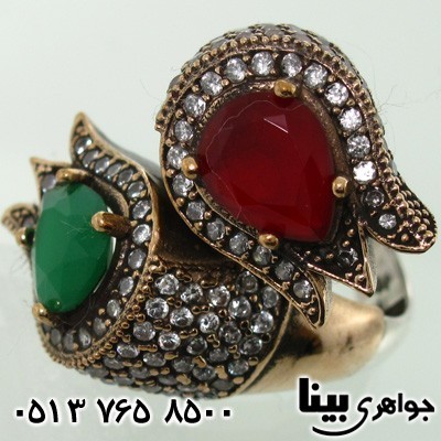 انگشتر جید زنانه عثمانی