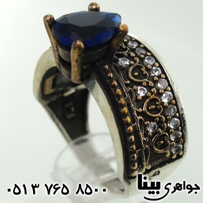 انگشتر جید زنانه عثمانی حلقه ای