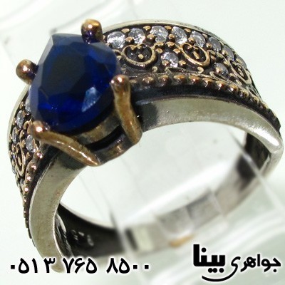 انگشتر جید زنانه عثمانی حلقه ای