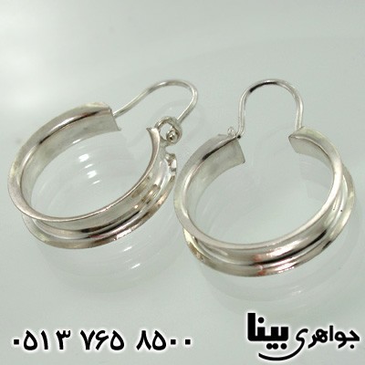 گوشواره نقره زنانه حلقه ای