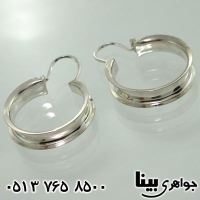 گوشواره نقره زنانه حلقه ای