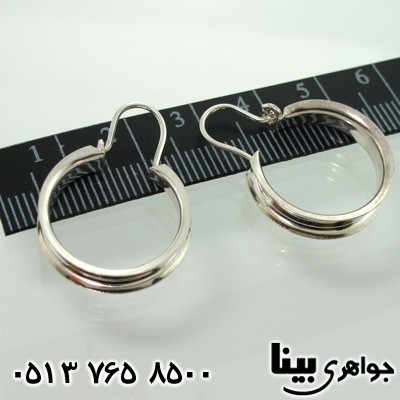 گوشواره نقره زنانه حلقه ای